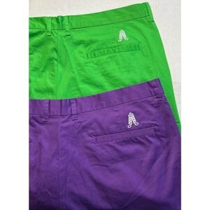 Mens‎ Royal and Awesome Golf Chino Shorts Golf Shorts 42 Lot Of 2 EC ⛳️ 10" Ins